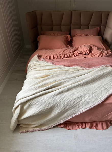 Муслінове покривало з наволочками Saheser Alda gulkurusu євро Туреччина