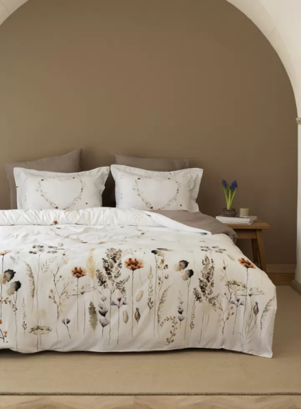Постельное белье First choice Bloomy 3D Satin евро 200х220