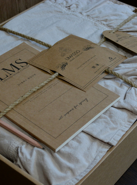 Ексклюзивна постільна білизна Limasso Exclusive Natural Krem 200x220 з вареної бавовни