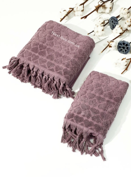 Maison D´or Gabrielle Towel набор полотенец 50х100 85х150 светло-фиолетовый