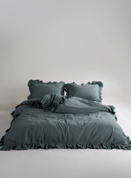 Ексклюзивна постільна білизна Limasso Exclusive  Castle rock 200x220 з вареної бавовни