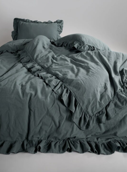 Ексклюзивна постільна білизна Limasso Exclusive  Castle rock 200x220 з вареної бавовни