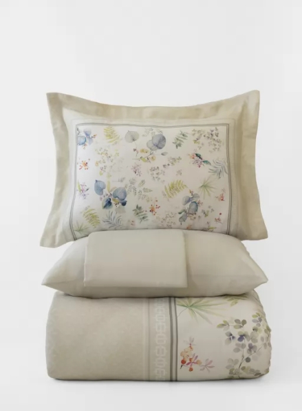 Постільна білизна First choice Irma 3D Satin евро 200х220