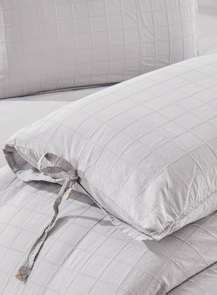 Премиальный комплект постельного белья PASIONI Rocco Gri