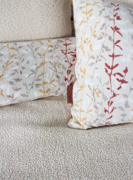 Зимовий комплект постільної білизни двосторонній Sherwood Kiremit-Krem  полуторний Туреччина