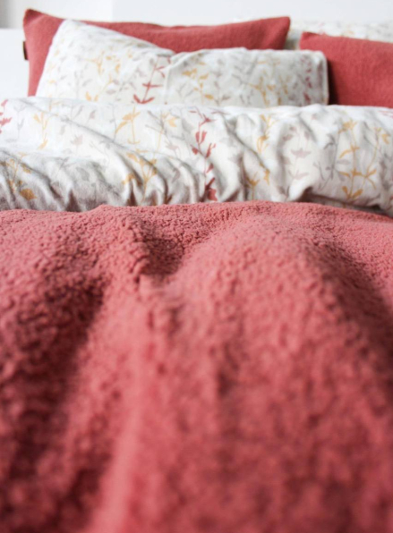 Зимовий комплект постільної білизни двосторонній Sherwood Kiremit полуторний Туреччина