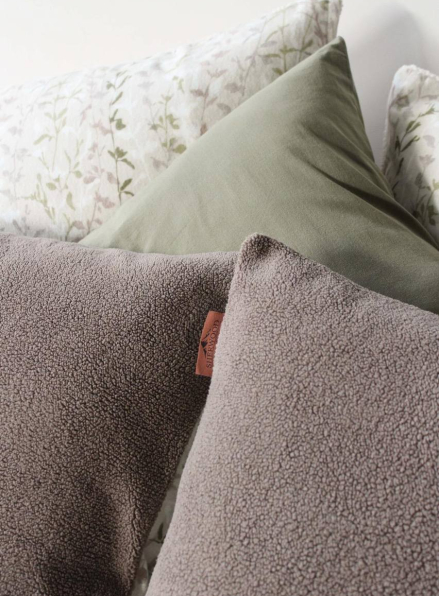 Зимовий комплект постільної білизни двосторонній Sherwood Stone полуторний Туреччина