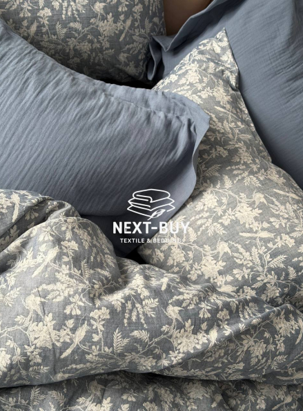 Постільна білизна з жакардового мусліну Saheser REBEL Туреччина, 100% бавовна