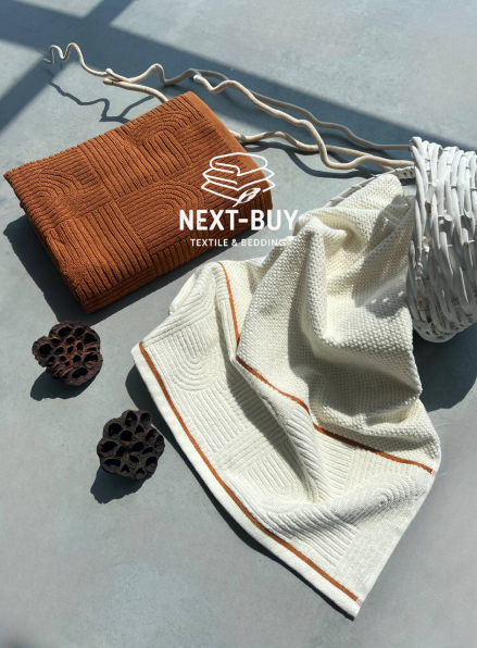 Набір бавовняних рушників Istanbul Babil Kiremit 2шт