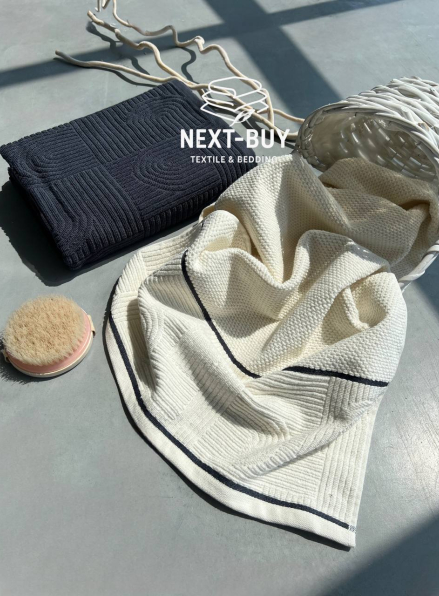 Набір бавовняних рушників Istanbul Babil Antrasit 2шт