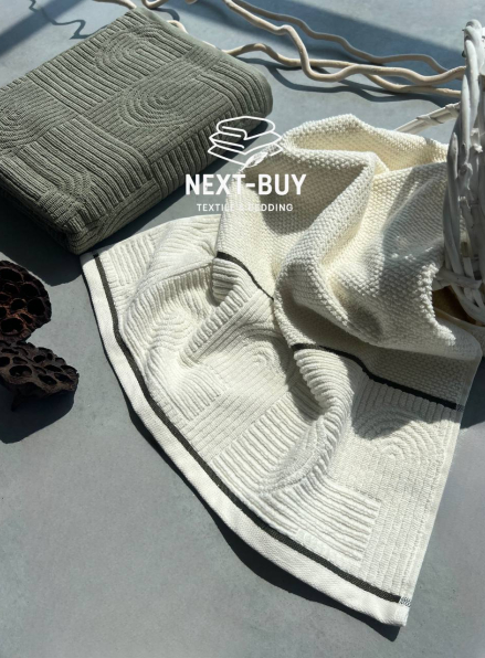 Набір бавовняних рушників Istanbul Babil Haki 2шт