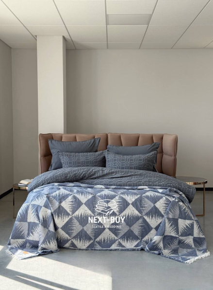 Муслінове покривало Saheser Model dolce Lacivert євро Туреччина