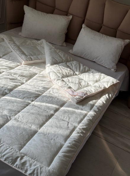 Maison D'or ANNABELLA  ковдра євро з бамбуковим візерунком 195*215