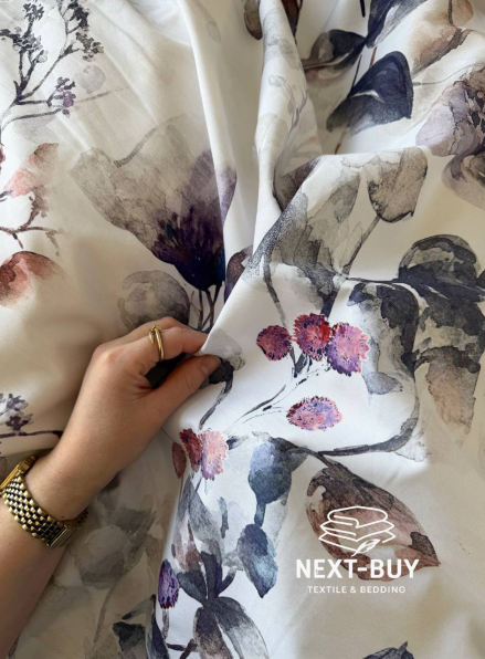 Постільна білизна сатин 300 TC Saheser MODEL SEVILLA Євро | Туреччина