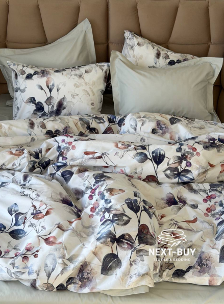 Постільна білизна сатин 300 TC Saheser MODEL SEVILLA Євро | Туреччина