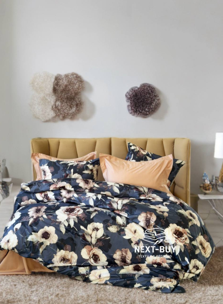 Постільна білизна сатин 300 TC Saheser MODEL SKALA Євро | Туреччина