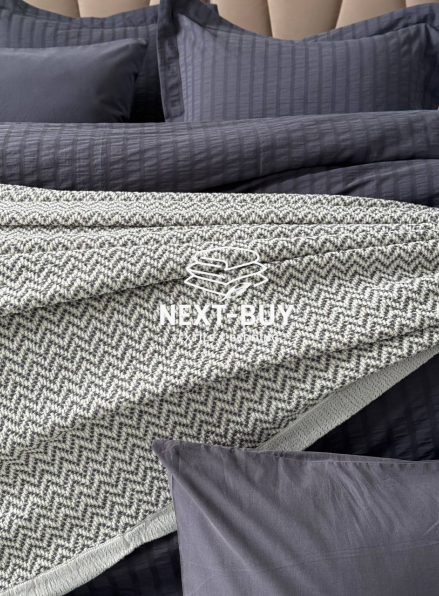 Maison Dor New Camile antracite постільна білизна 200x220см