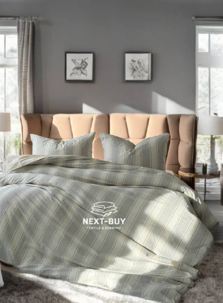 Постільна білизна Saheser Nenas antrasit євро 200х220