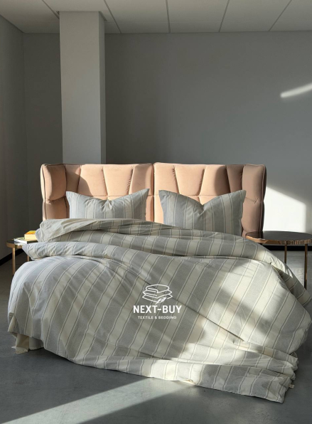 Постільна білизна Saheser Nenas antrasit євро 200х220