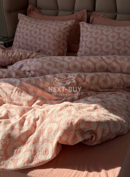 Постільна білизна муслин з жакардовим плетінням Saheser MODEL REBEL Oswin Євро | Туреччина