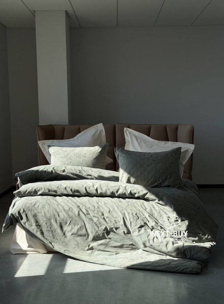 Постільна білизна з вареної бавовни з жакардовим плетінням Saheser MODEL FAYEL Євро | Туреччина