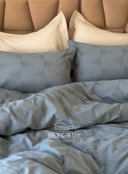 Постільна білизна з вареної бавовни з жакардовим плетінням Saheser MODEL ASTRID Євро | Туреччина