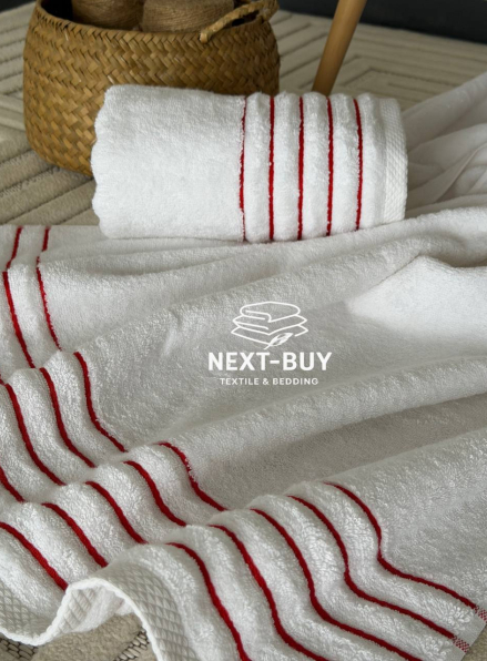 Набір махрових рушників 2 шт Red Line 50*90 см, 70*140 см Туреччина