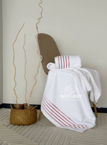 Набір махрових рушників 2 шт Red Line 50*90 см, 70*140 см Туреччина