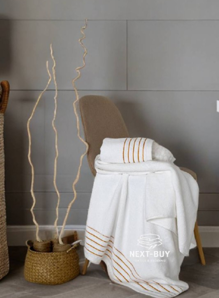 Набір махрових рушників 2шт Orange Line 50*90 см, 70*140 см Туреччина