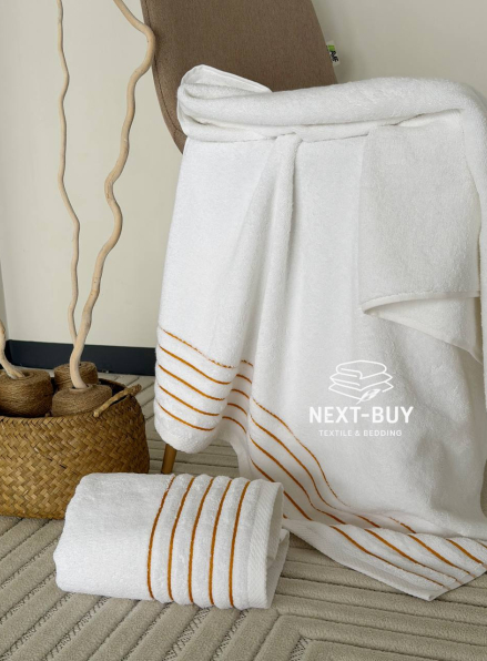 Набір махрових рушників 2шт Orange Line 50*90 см, 70*140 см Туреччина