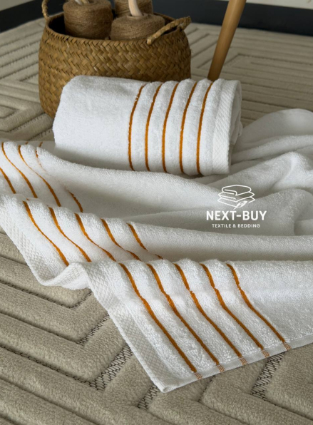 Набір махрових рушників 2шт Orange Line 50*90 см, 70*140 см Туреччина