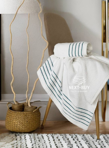 Набір махрових рушників Emerald Line 2 шт: 50×90, 70×140, Туреччина Туреччина