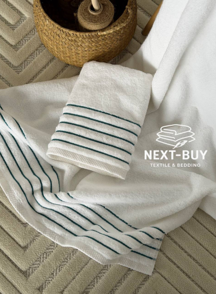 Набір махрових рушників Emerald Line 2 шт: 50×90, 70×140, Туреччина Туреччина