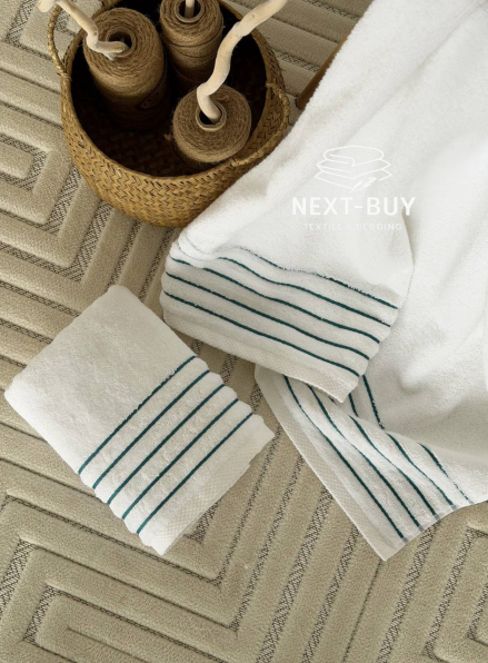 Набір махрових рушників Emerald Line 2 шт: 50×90, 70×140, Туреччина Туреччина