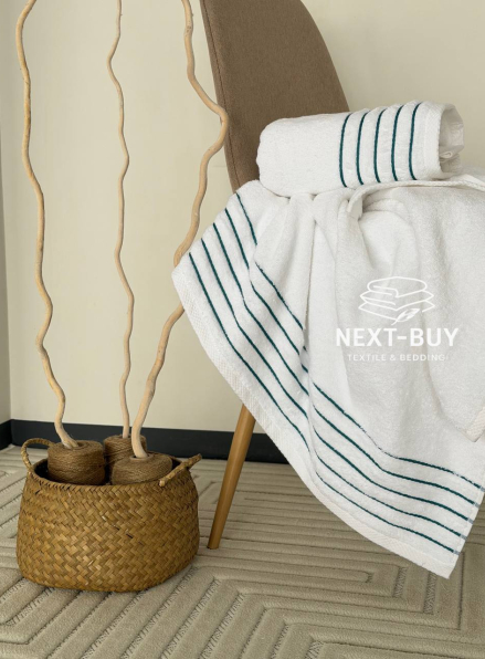 Набір махрових рушників Emerald Line 2 шт: 50×90, 70×140, Туреччина Туреччина