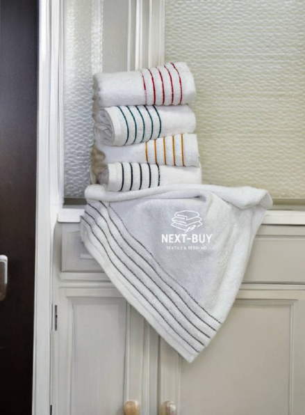 Набір кухонних махрових рушників Line 30×50 см, 5шт Туреччина