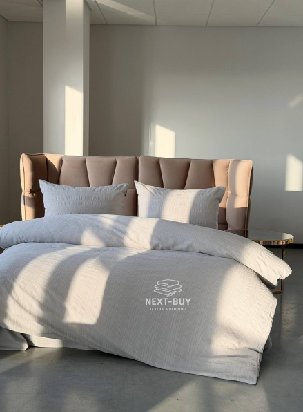 Постільна білизна Saheser Salve Gri  євро 200х220 jacquard