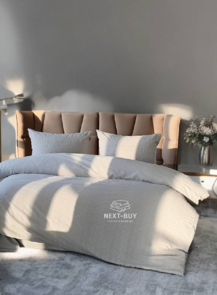 Постільна білизна Saheser Salve Gri  євро 200х220 jacquard