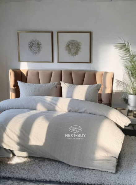 Постільна білизна Saheser Salve Gri  євро 200х220 jacquard