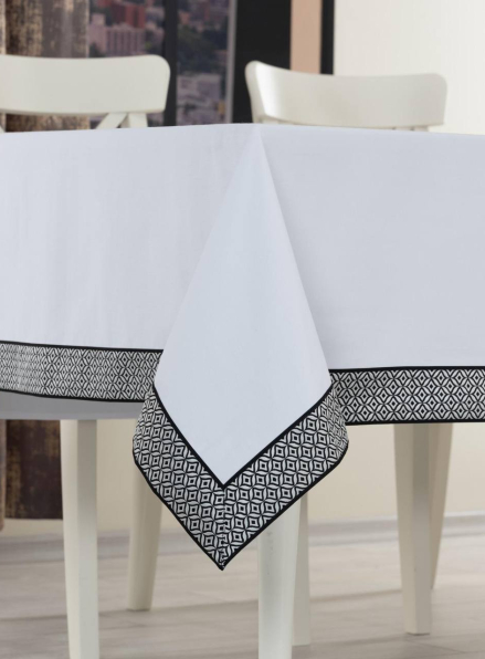 Скатертина для столу TABE Alba 150х220 Туреччина