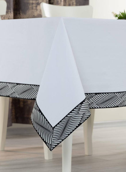 Скатертина для столу TABE Alba 150х220 Туреччина