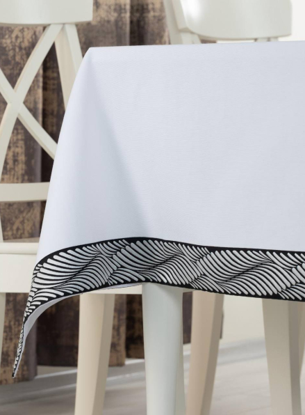 Скатертина для столу TABE Alba 150х220 Туреччина