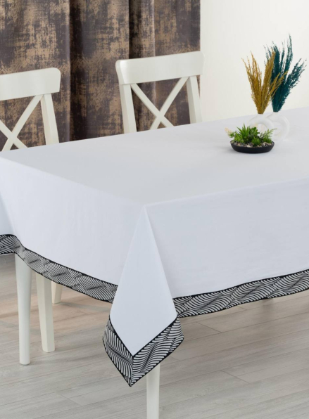 Скатертина для столу TABE Alba 150х220 Туреччина