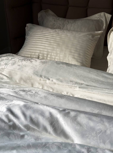 Постільна білизна Maison D'or Ruby Ecru 200x220см бамбук жаккард