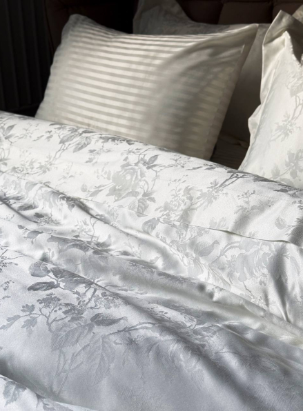 Постільна білизна Maison D'or Ruby Ecru 200x220см бамбук жаккард