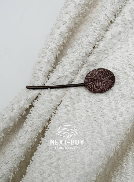 Магнітний підхват для штор круглий, шоколадний, Туреччина