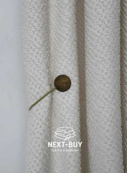 Магніт Золотий металевий підхват для штор Туреччина