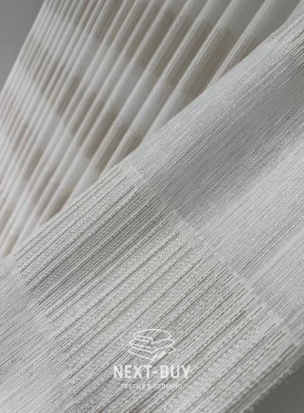 Фактурна тюль-штора Milano Harmony Beige Італія