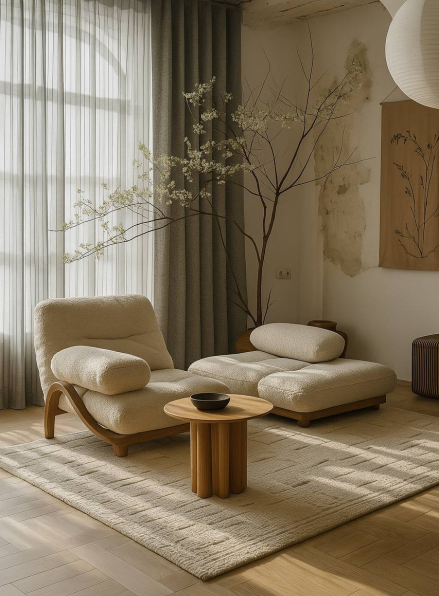 Тюль Boho Linen Flow Grey — сірий льон-сітка, Італія