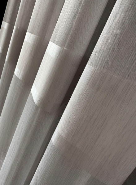 Тюль бамбук Bamboo сірий Туреччина